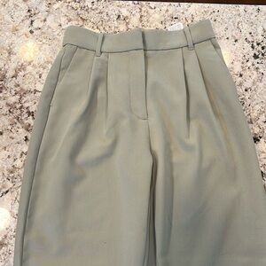 Abercrombie Sage green Sloane Trousers